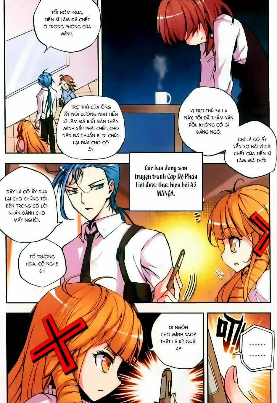 Cấp Độ Phân Liệt Chapter 14 trang 3