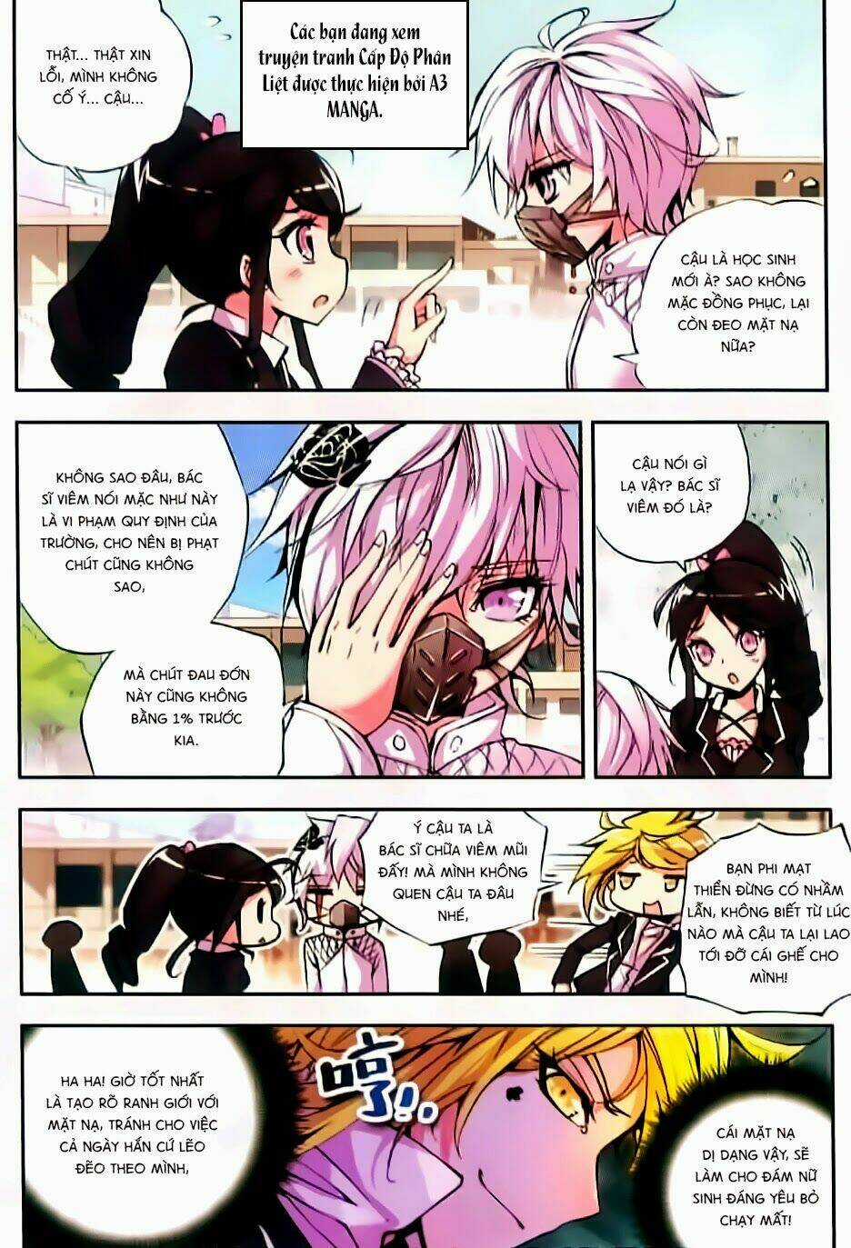 Cấp Độ Phân Liệt Chapter 14 trang 8