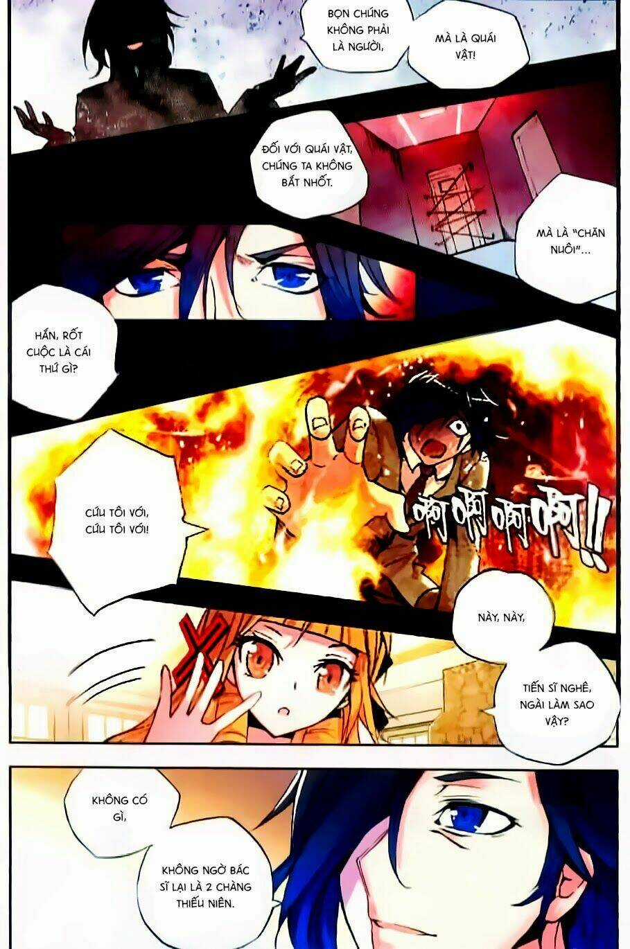 Cấp Độ Phân Liệt Chapter 15 trang 12