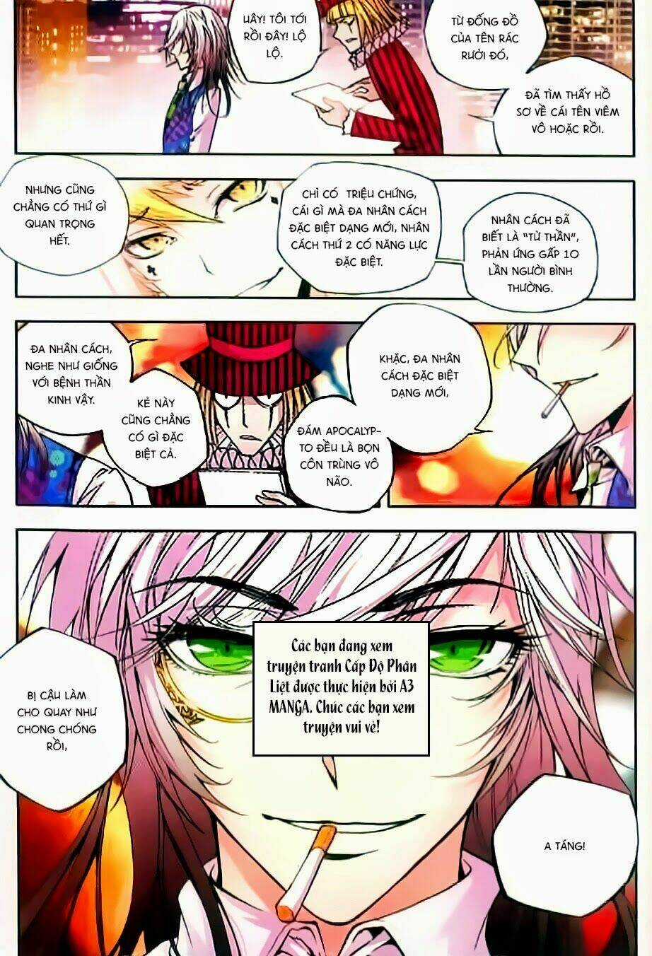 Cấp Độ Phân Liệt Chapter 15 trang 3