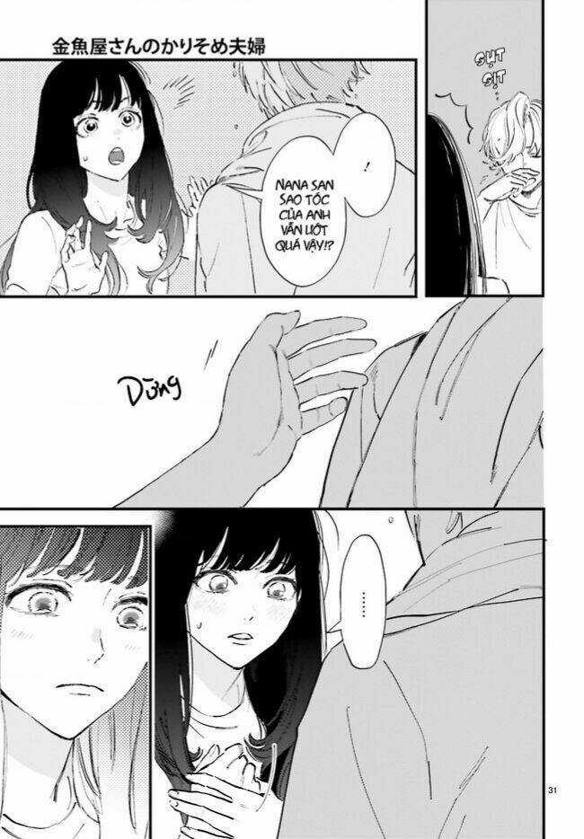 Cặp Vợ Chồng Hờ Ở Tiệm Cá Vàng Chapter 1 trang 33