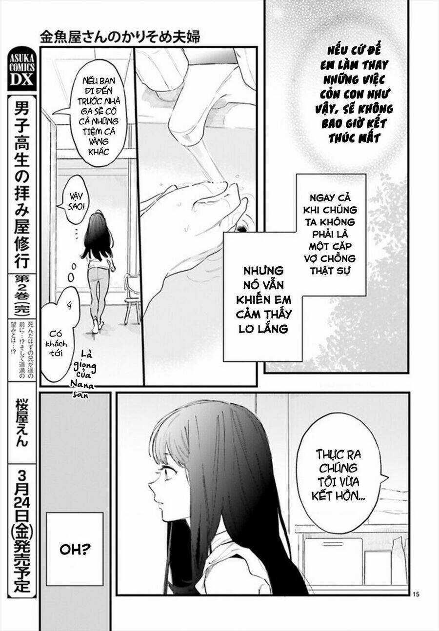 Cặp Vợ Chồng Hờ Ở Tiệm Cá Vàng Chapter 2 trang 15