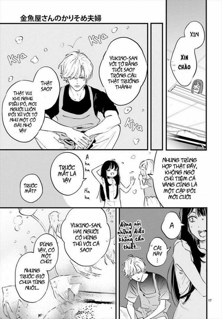 Cặp Vợ Chồng Hờ Ở Tiệm Cá Vàng Chapter 2 trang 17