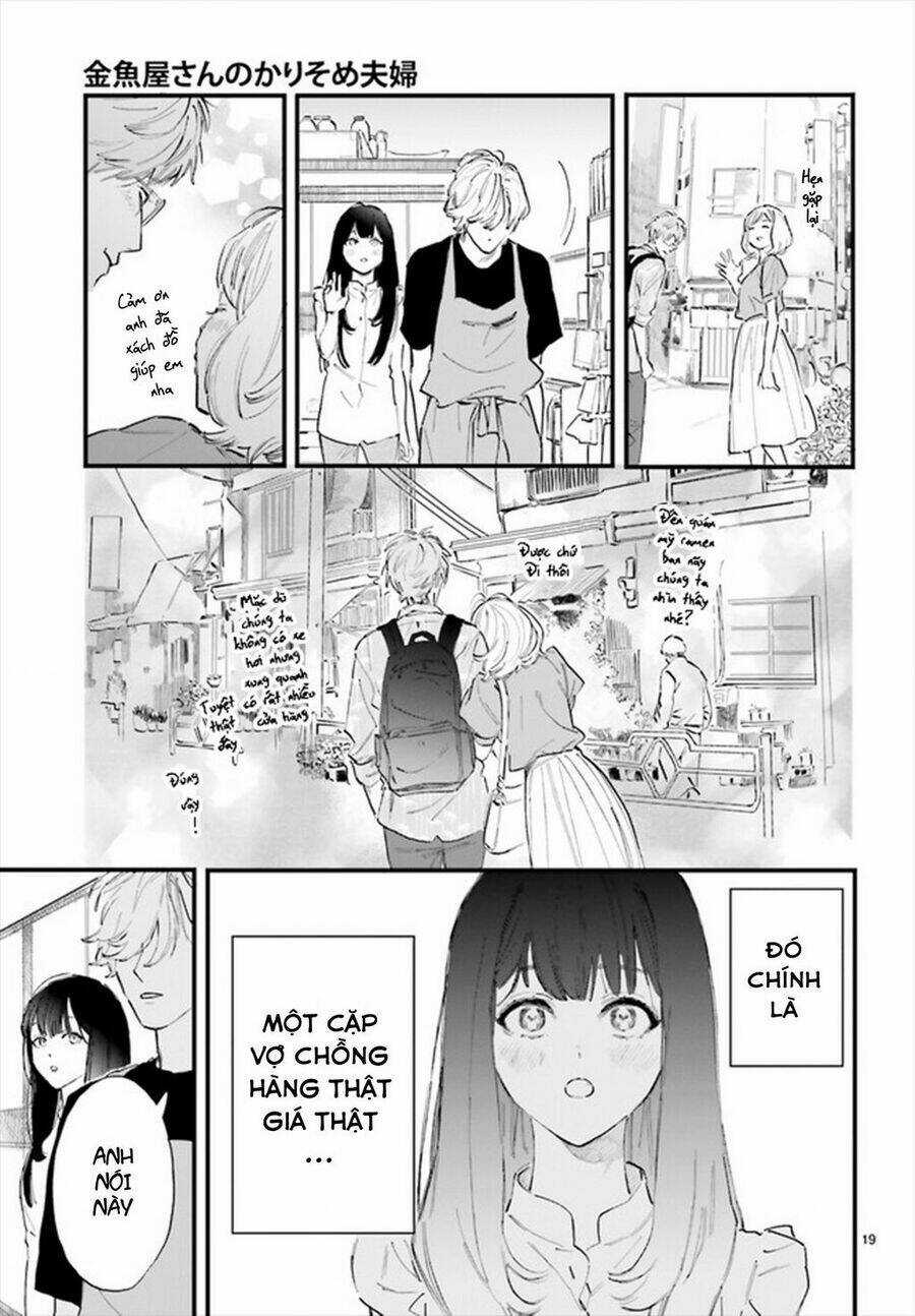 Cặp Vợ Chồng Hờ Ở Tiệm Cá Vàng Chapter 2 trang 19