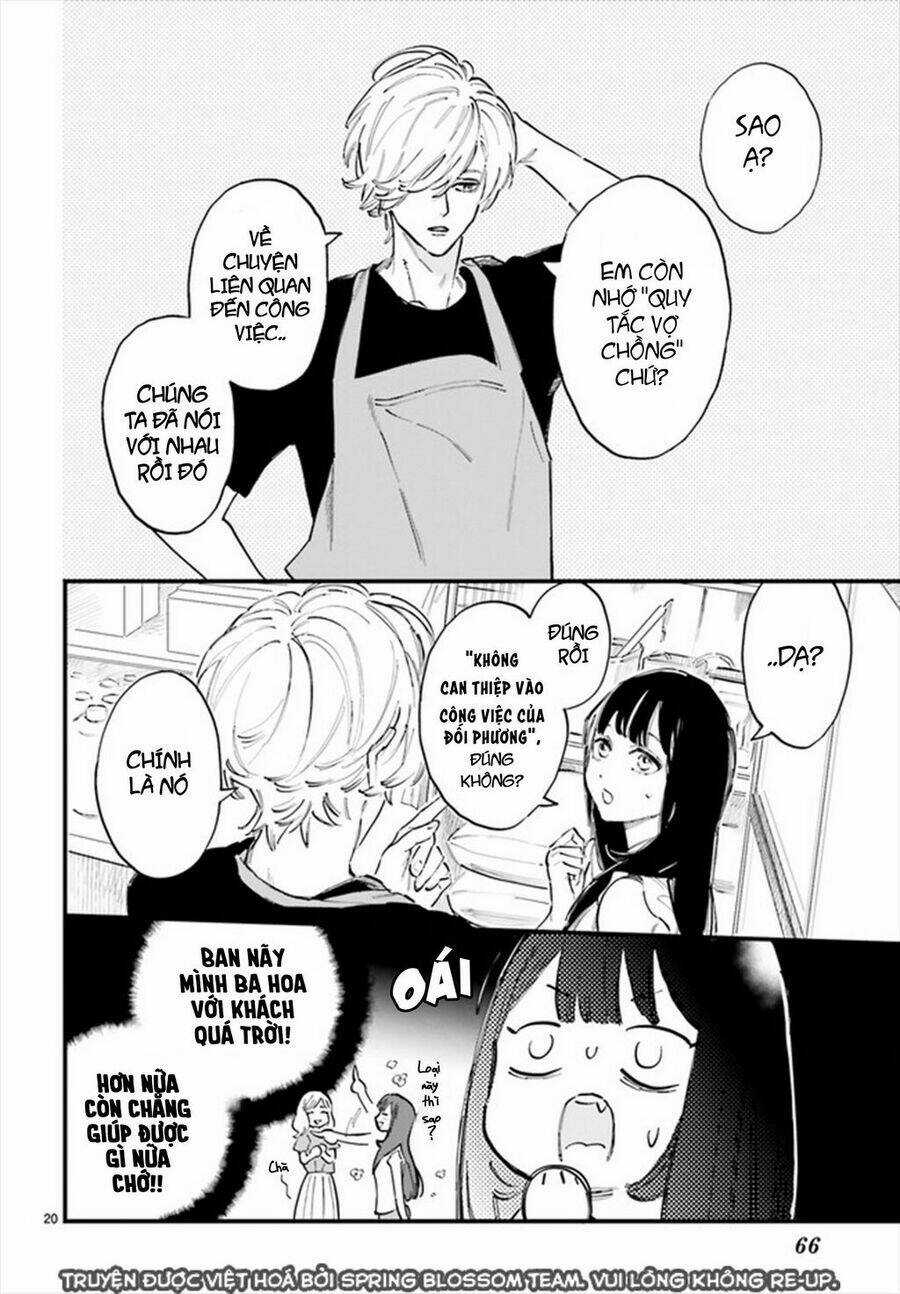 Cặp Vợ Chồng Hờ Ở Tiệm Cá Vàng Chapter 2 trang 20