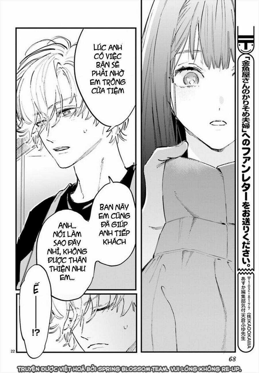 Cặp Vợ Chồng Hờ Ở Tiệm Cá Vàng Chapter 2 trang 22