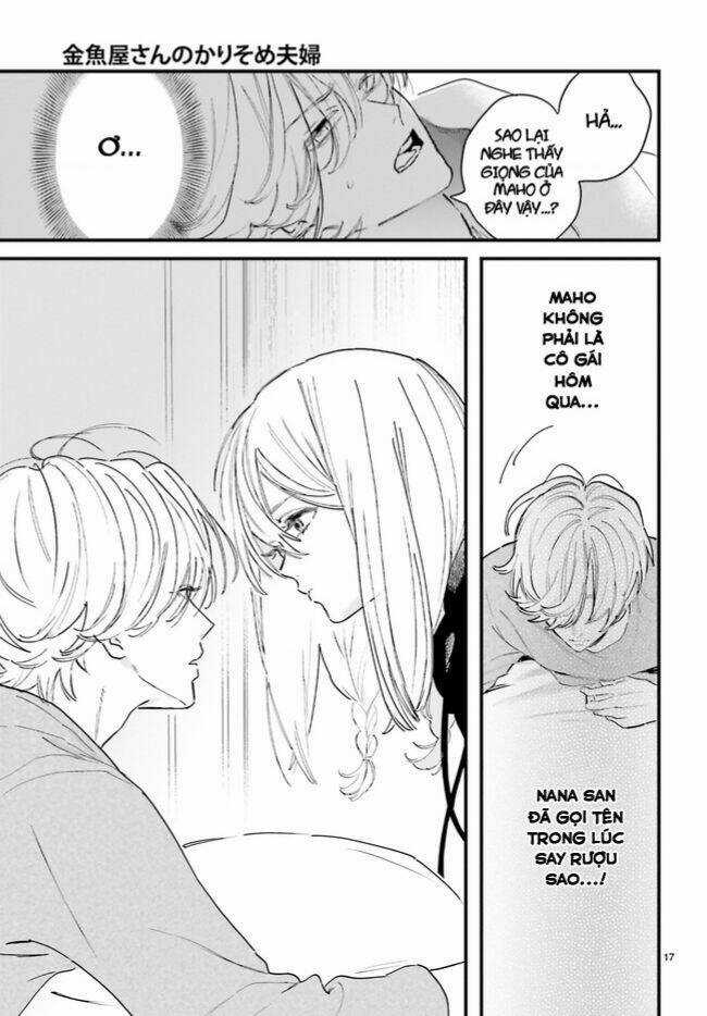 Cặp Vợ Chồng Hờ Ở Tiệm Cá Vàng Chapter 4 trang 18