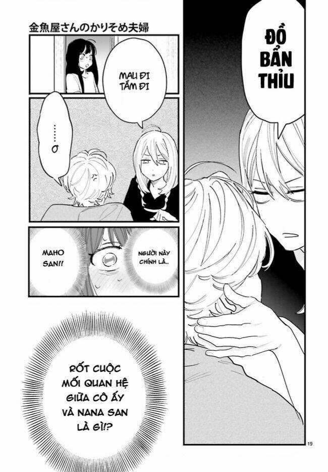 Cặp Vợ Chồng Hờ Ở Tiệm Cá Vàng Chapter 4 trang 20