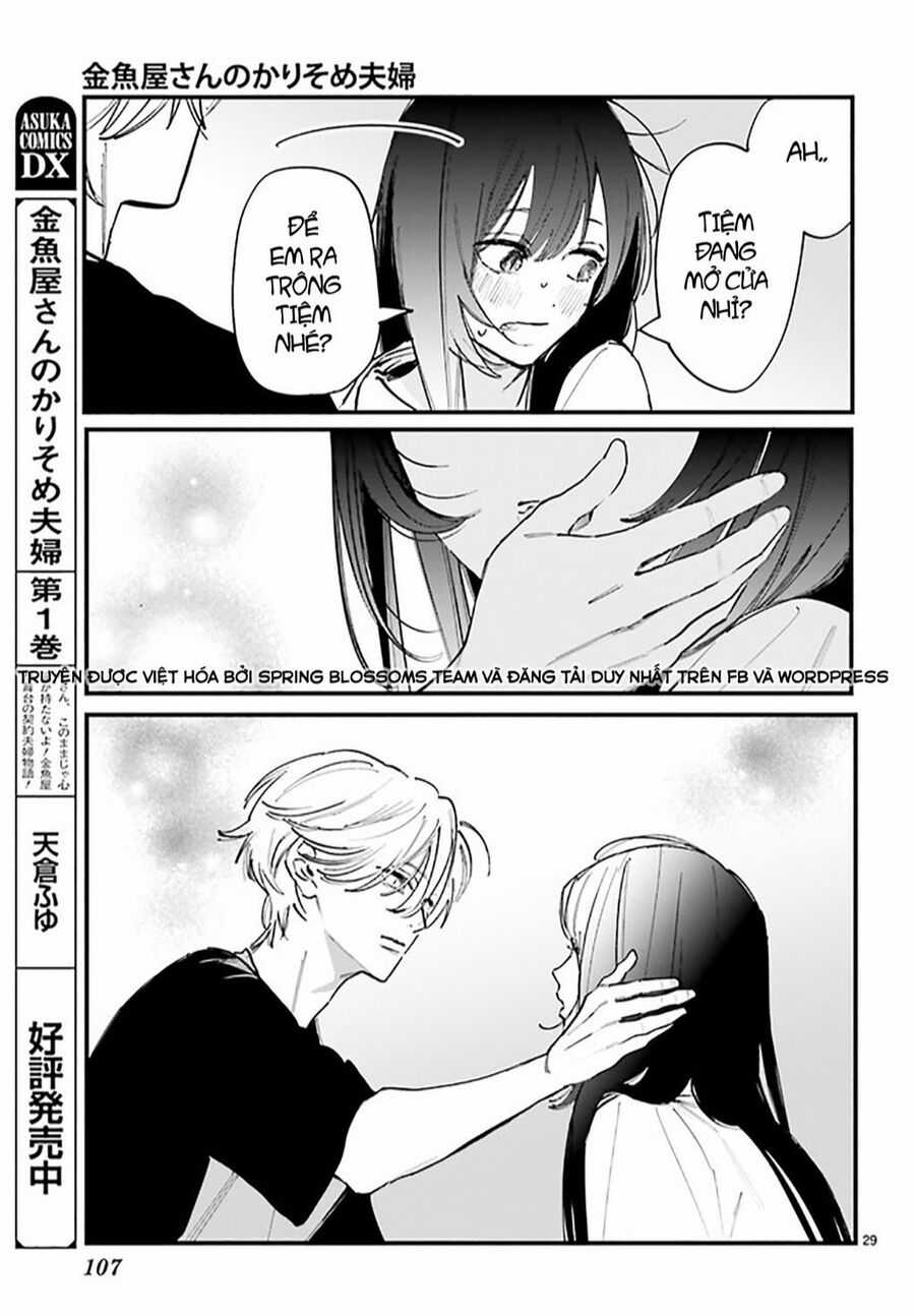 Cặp Vợ Chồng Hờ Ở Tiệm Cá Vàng Chapter 6 trang 29