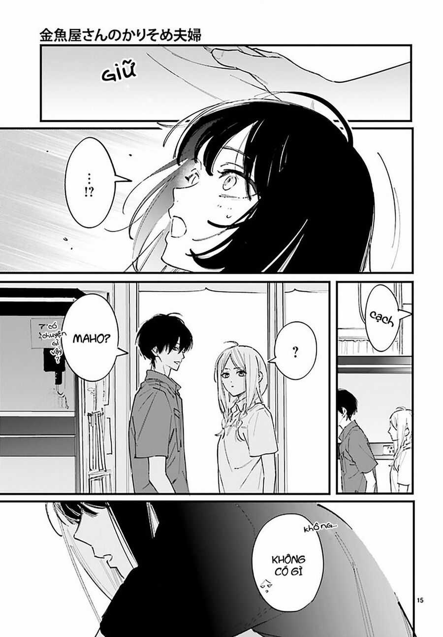 Cặp Vợ Chồng Hờ Ở Tiệm Cá Vàng Chapter 7 trang 17