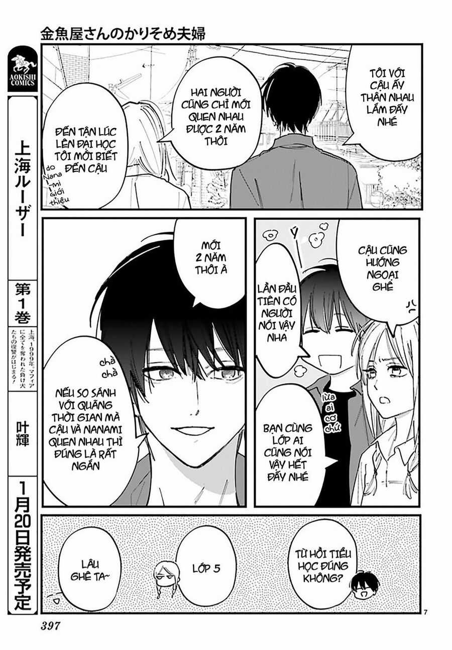 Cặp Vợ Chồng Hờ Ở Tiệm Cá Vàng Chapter 7 trang 9