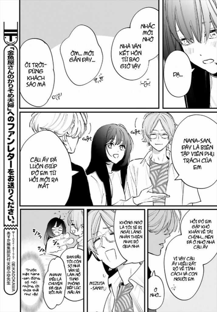 Cặp Vợ Chồng Hờ Ở Tiệm Cá Vàng Chapter 8 trang 27