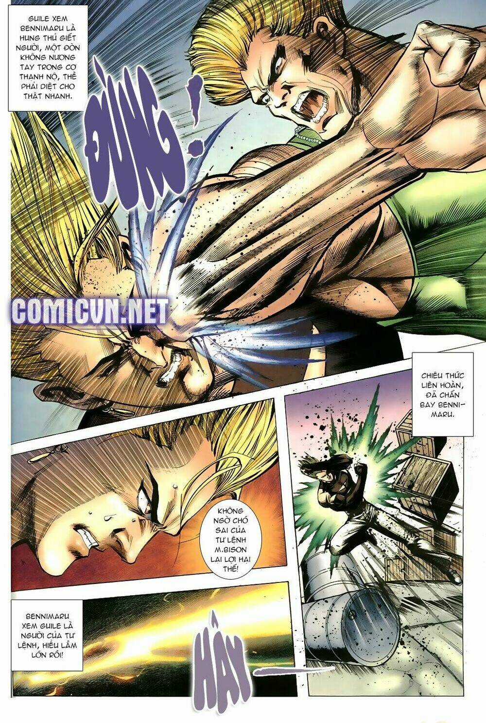 Capcom Vs Snk Ngoại Truyện Chapter 2 trang 17