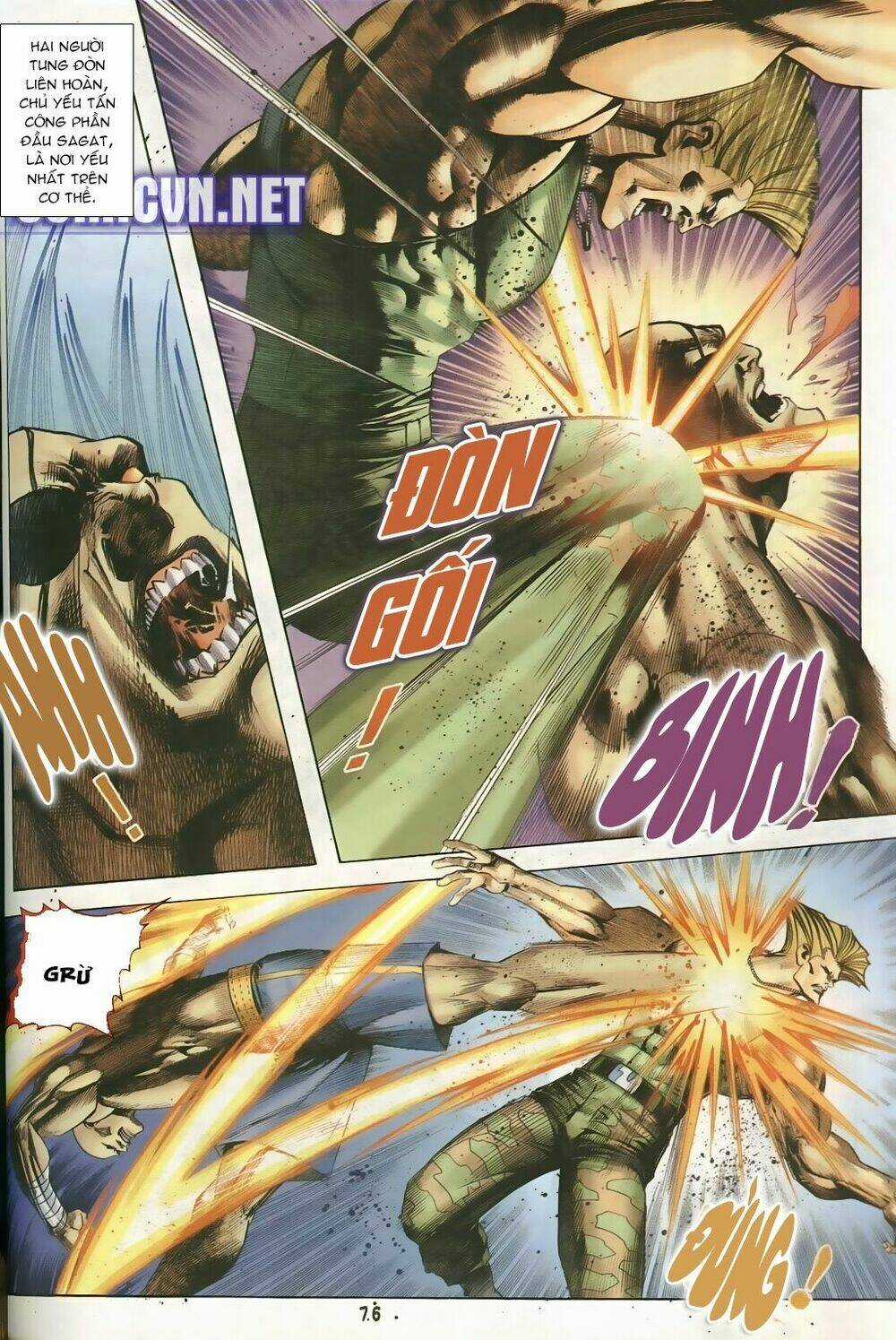 Capcom Vs Snk Ngoại Truyện Chapter 4 trang 7