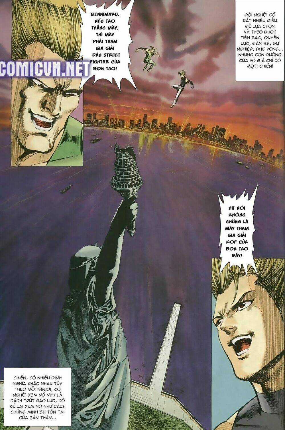 Capcom Vs Snk Ngoại Truyện Chapter 5 trang 8