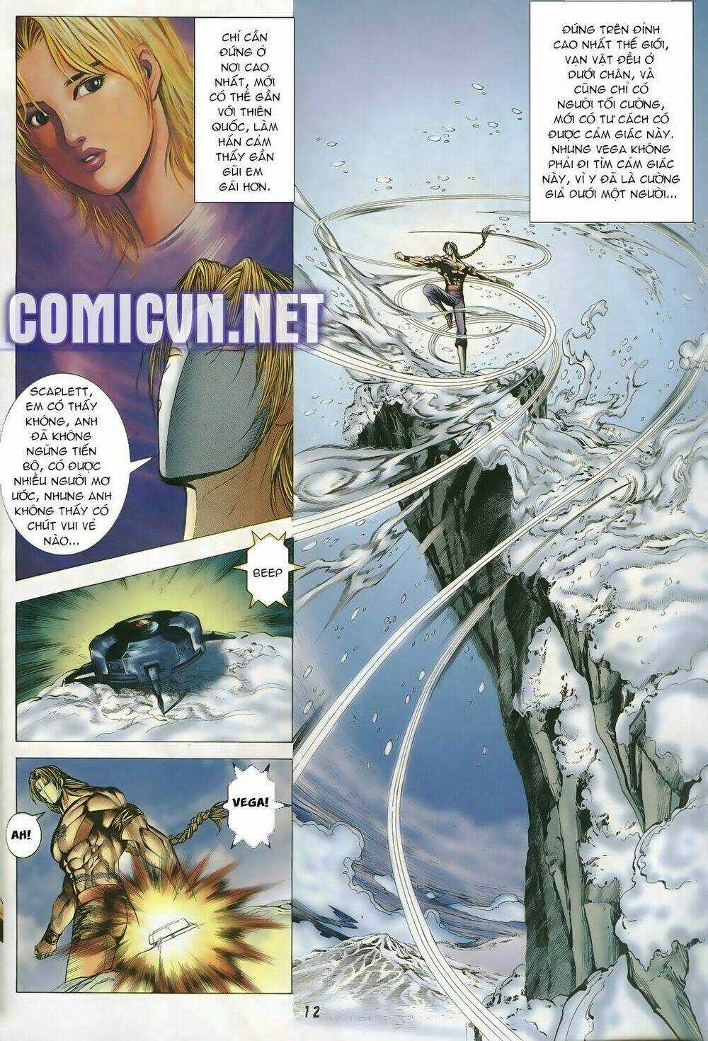 Capcom Vs Snk Ngoại Truyện Chapter 6 trang 10