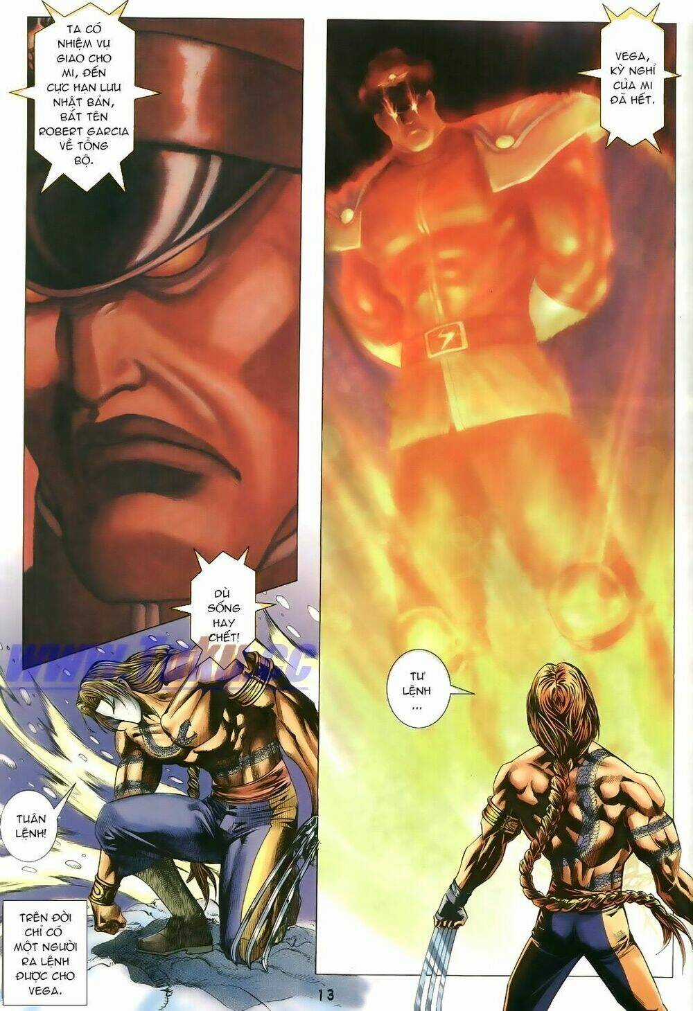 Capcom Vs Snk Ngoại Truyện Chapter 6 trang 11