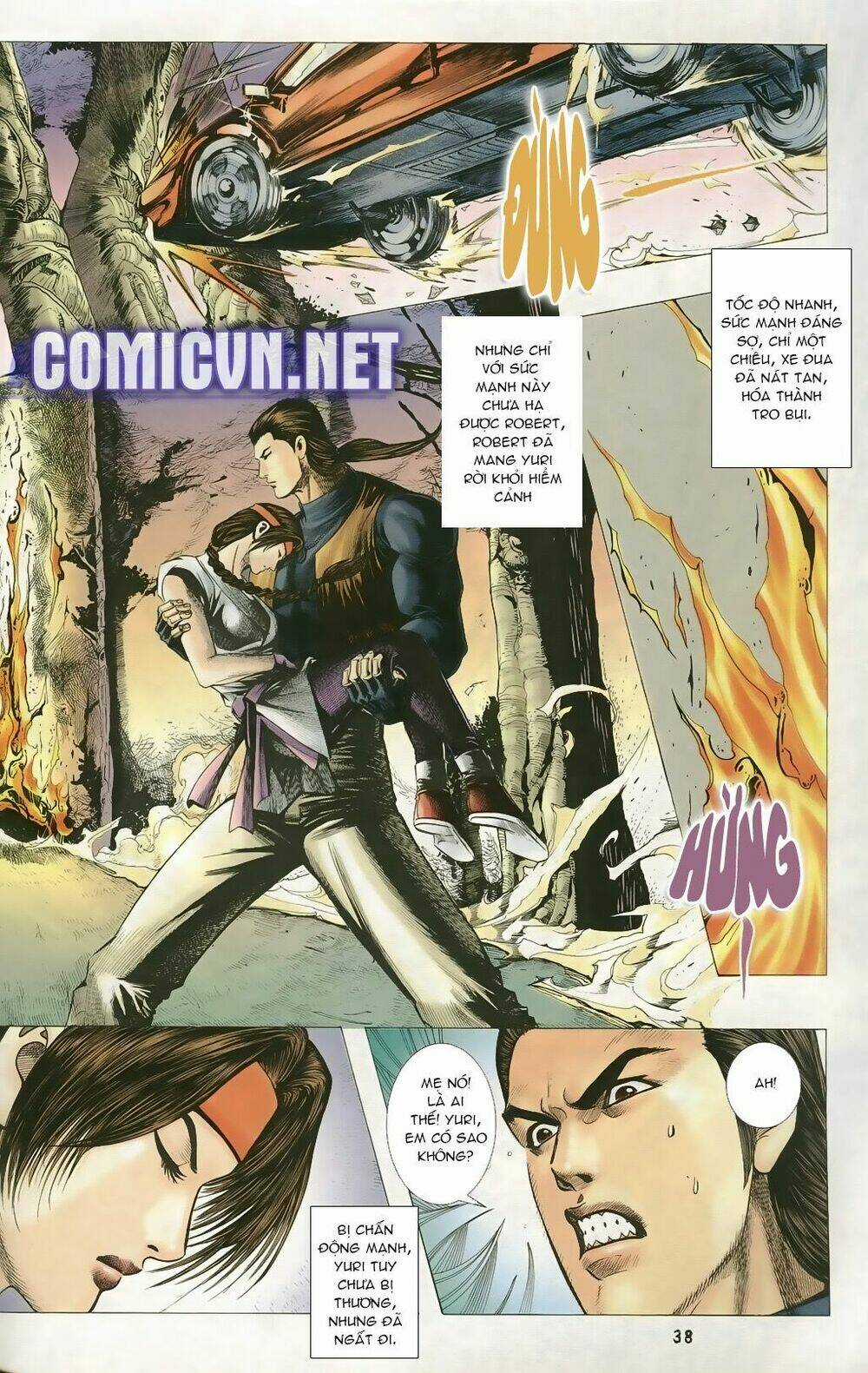 Capcom Vs Snk Ngoại Truyện Chapter 7 trang 21