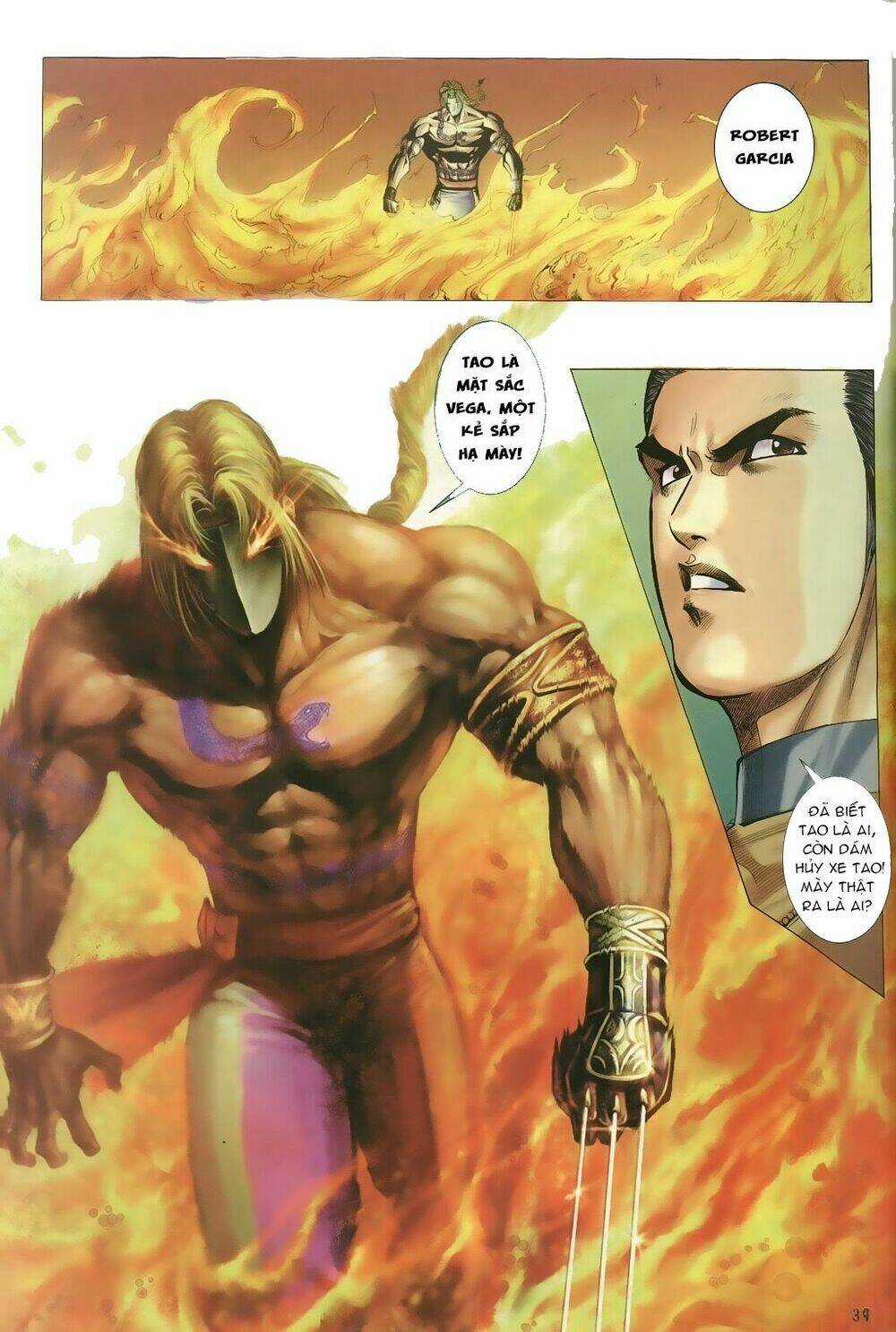 Capcom Vs Snk Ngoại Truyện Chapter 7 trang 22