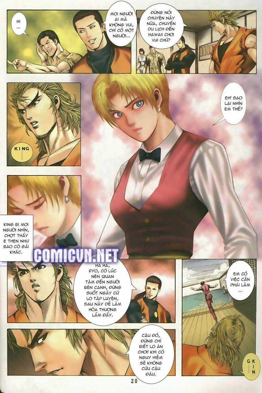 Capcom Vs Snk Ngoại Truyện Chapter 7 trang 3