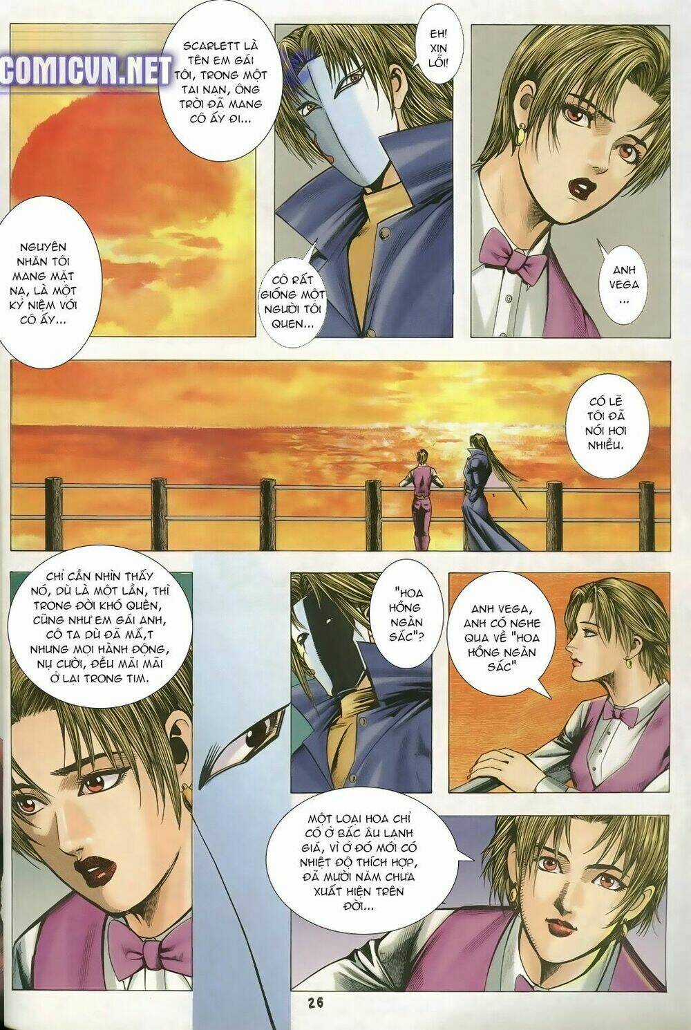 Capcom Vs Snk Ngoại Truyện Chapter 7 trang 9