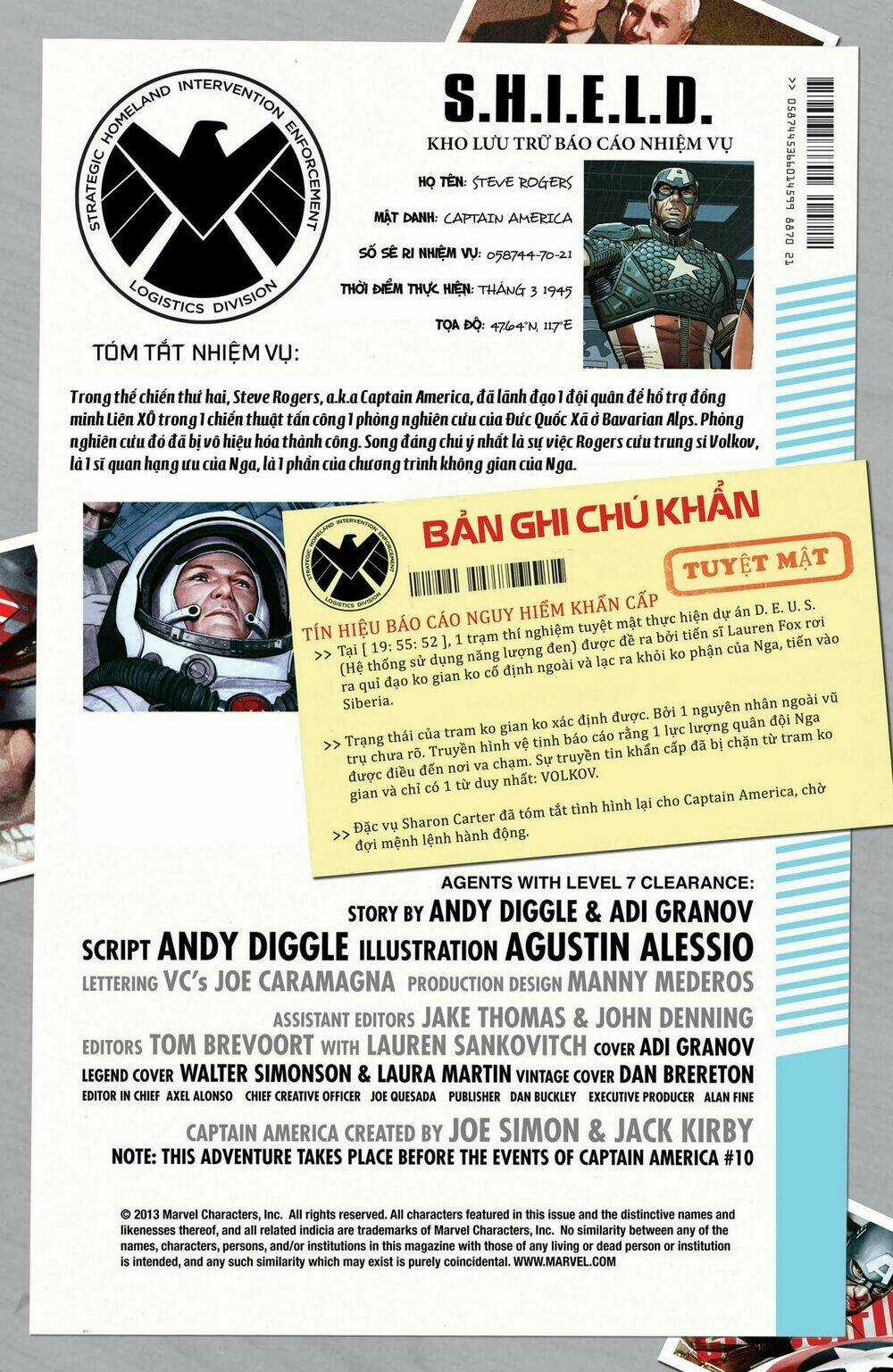 Captain America: Living Legned (2013) Chapter 2 trang 2