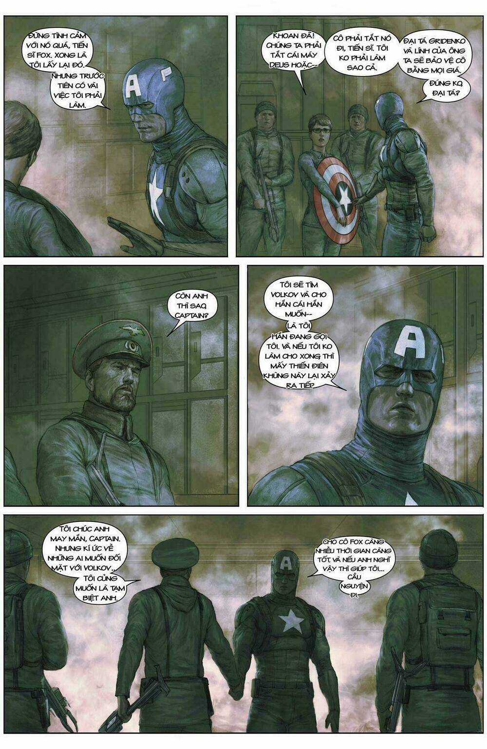 Captain America: Living Legned (2013) Chapter 4 trang 11