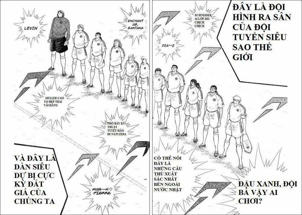 Captain Tsubasa: All Stars Games (25Th Anniversary) - Trận Đấu Trong Mơ Chapter 1 trang 12