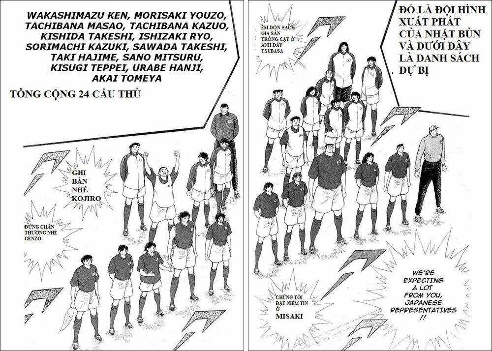 Captain Tsubasa: All Stars Games (25Th Anniversary) - Trận Đấu Trong Mơ Chapter 1 trang 21