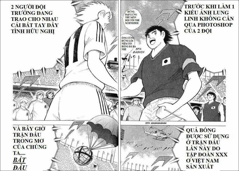 Captain Tsubasa: All Stars Games (25Th Anniversary) - Trận Đấu Trong Mơ Chapter 1 trang 23