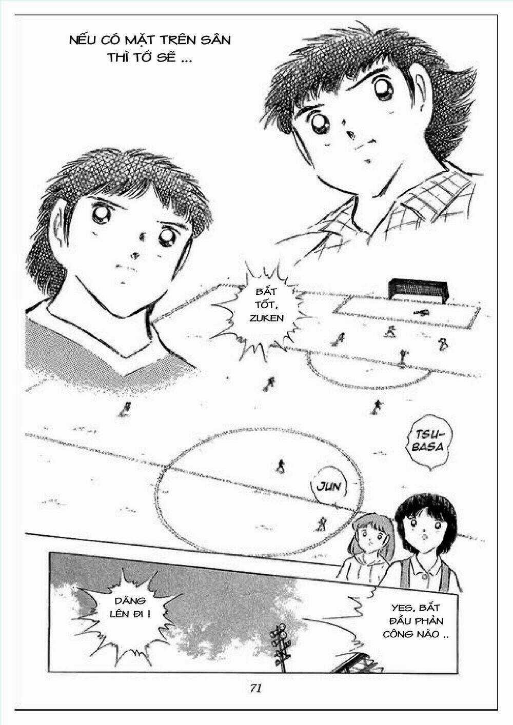 Captain Tsubasa : J Boy's Challenge Chapter 1 trang 61