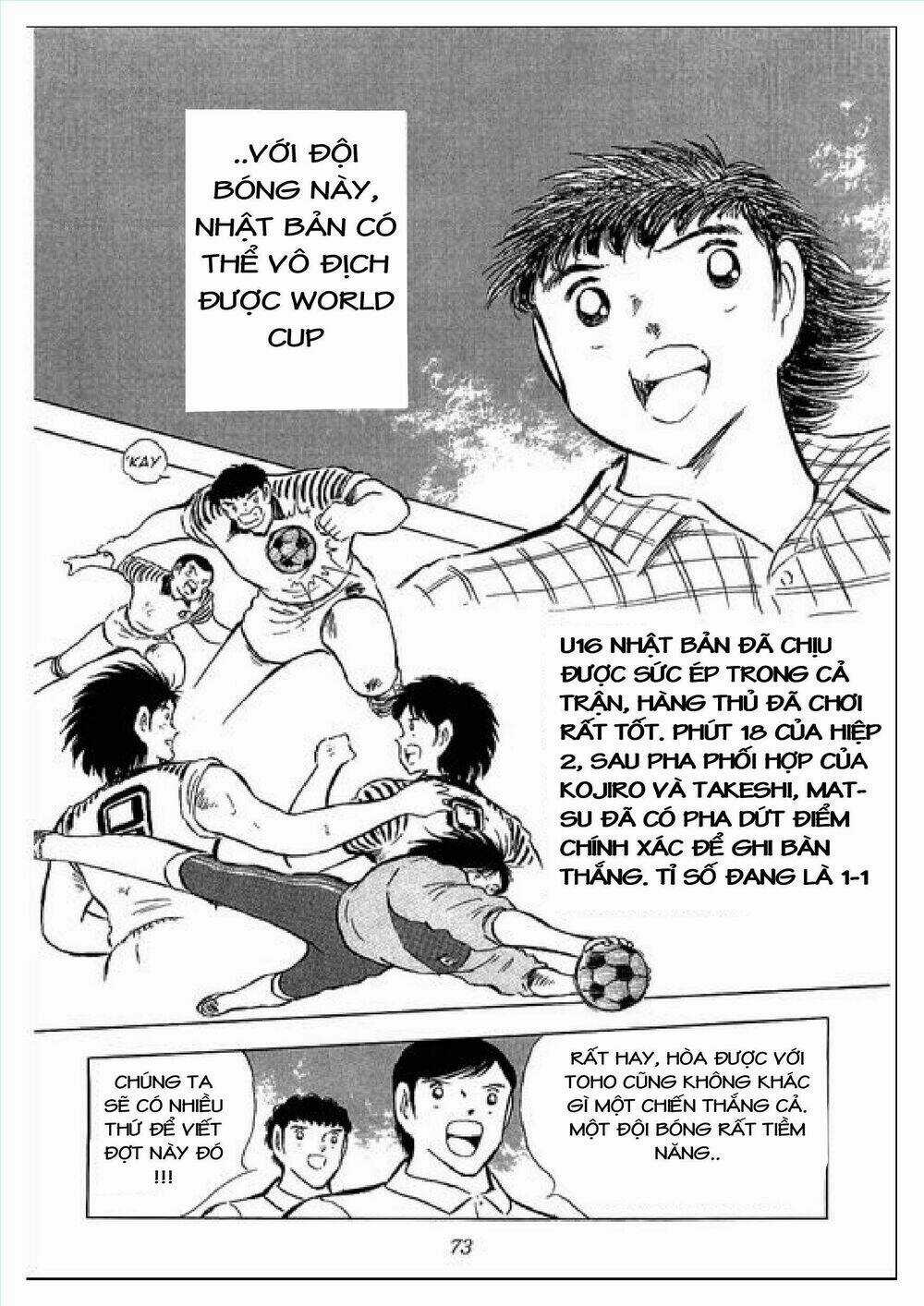 Captain Tsubasa : J Boy's Challenge Chapter 1 trang 63