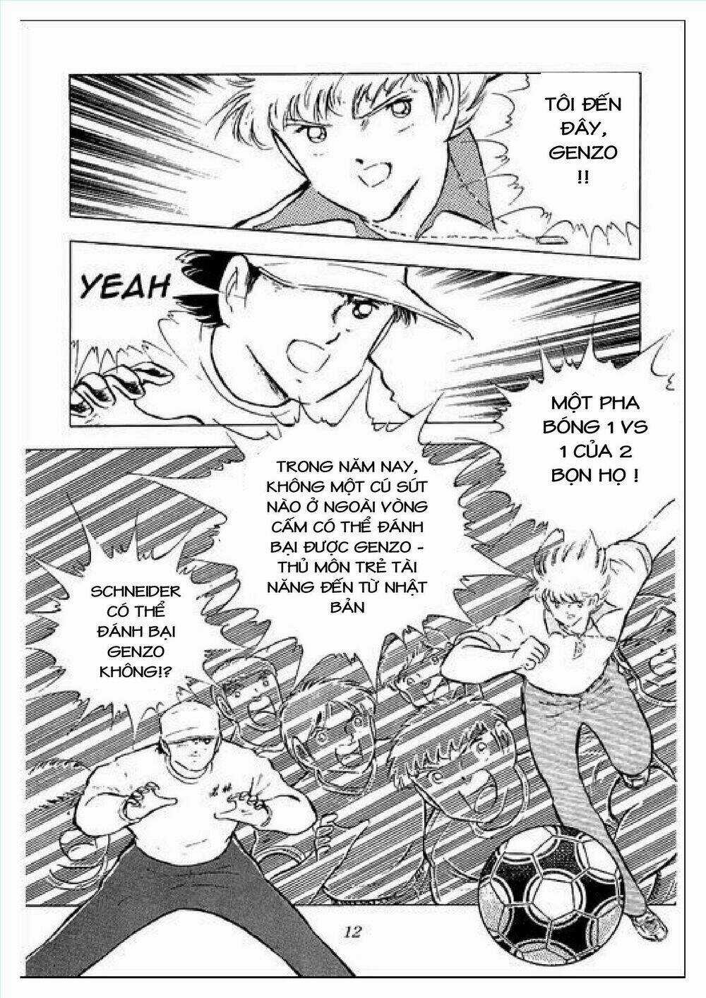 Captain Tsubasa : J Boy's Challenge Chapter 1 trang 8