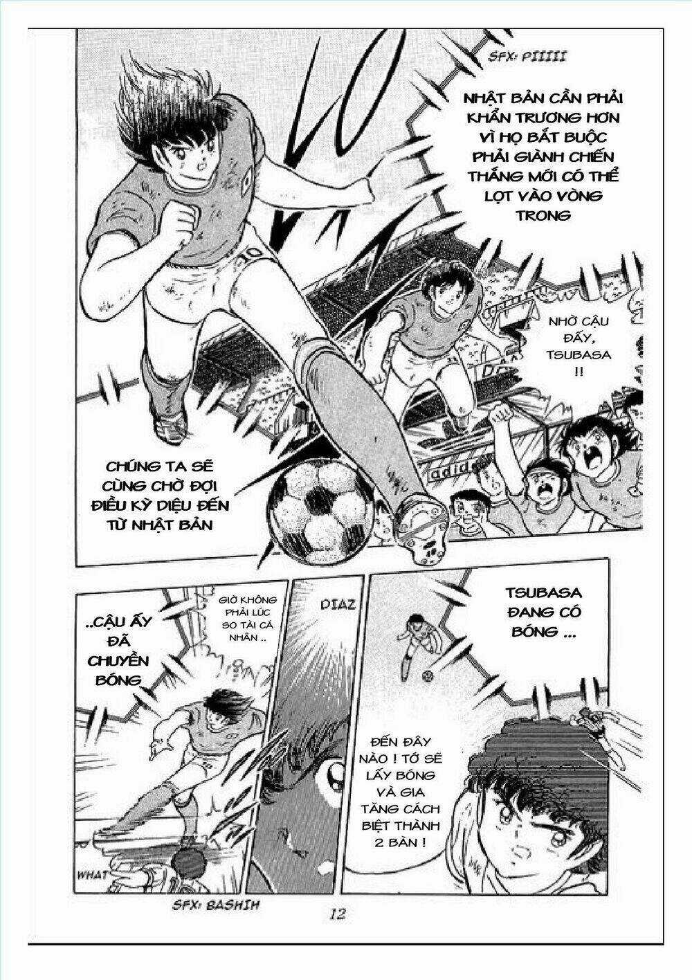 Captain Tsubasa : J Boy's Challenge Chapter 10 trang 116
