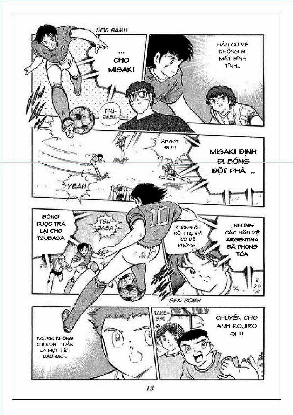 Captain Tsubasa : J Boy's Challenge Chapter 10 trang 117