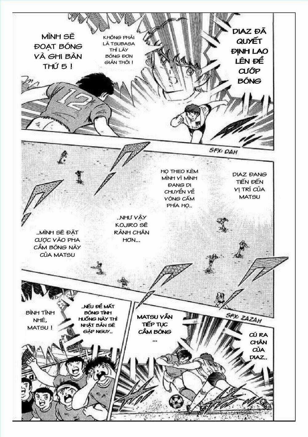 Captain Tsubasa : J Boy's Challenge Chapter 10 trang 121