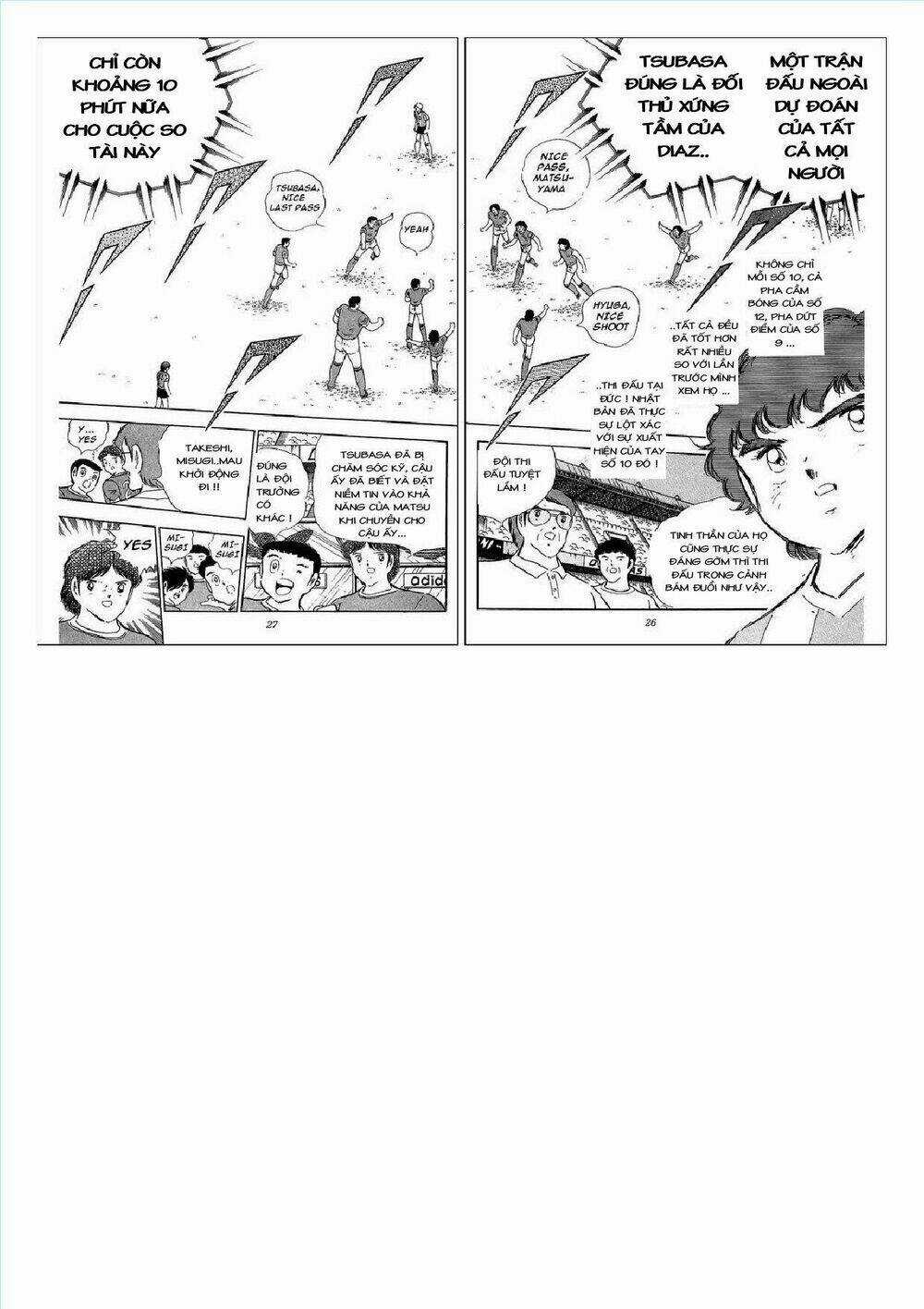 Captain Tsubasa : J Boy's Challenge Chapter 10 trang 127