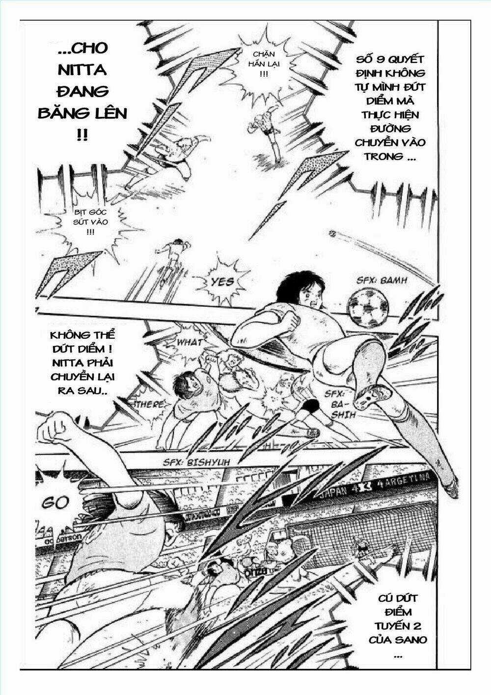 Captain Tsubasa : J Boy's Challenge Chapter 10 trang 135