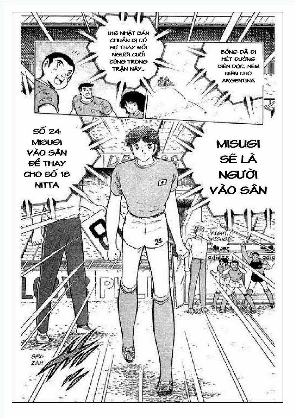 Captain Tsubasa : J Boy's Challenge Chapter 10 trang 140