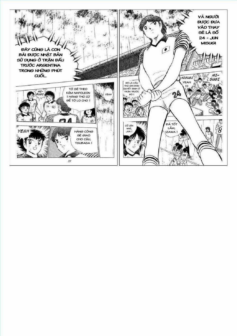 Captain Tsubasa : J Boy's Challenge Chapter 15 trang 100