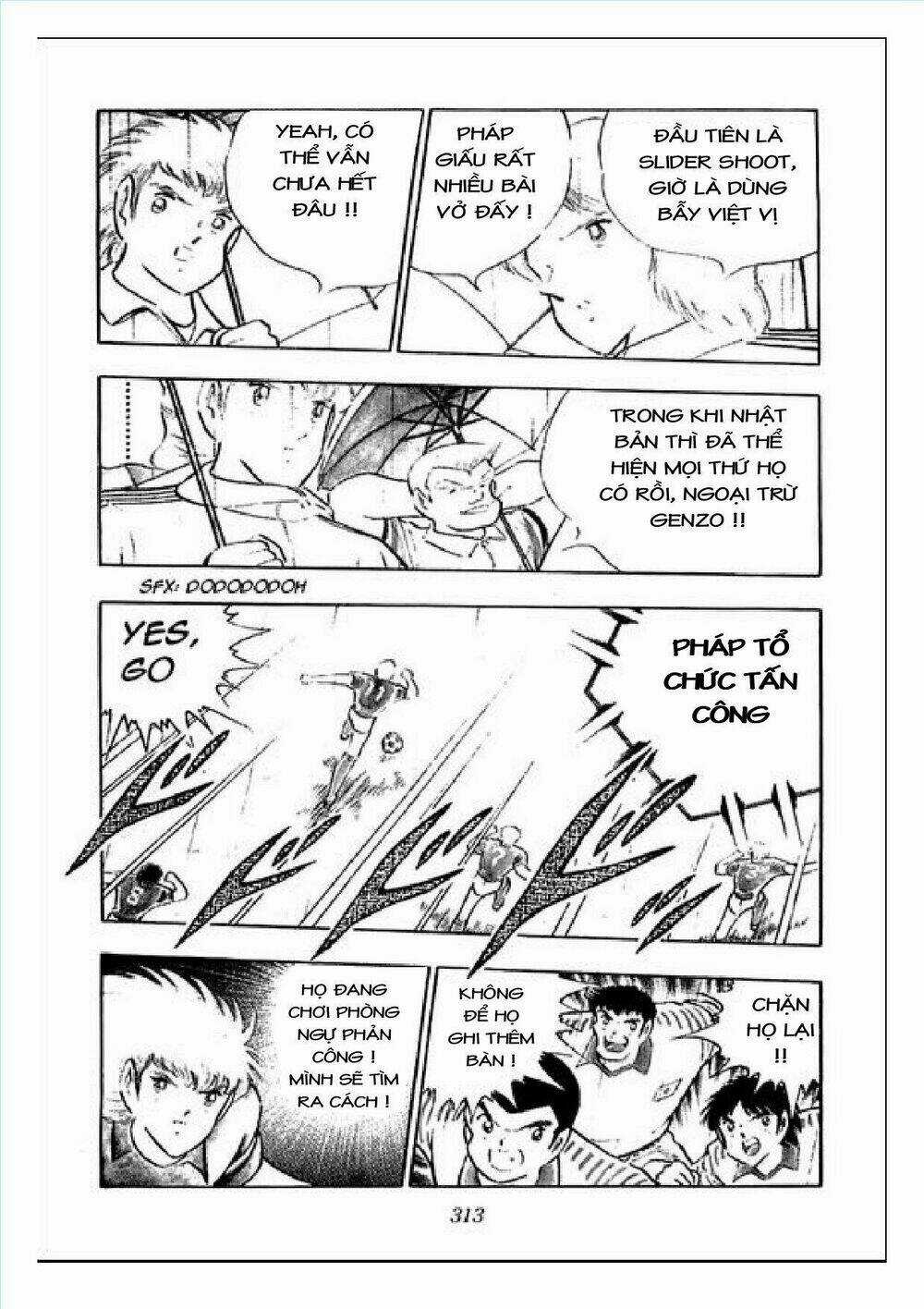 Captain Tsubasa : J Boy's Challenge Chapter 15 trang 74