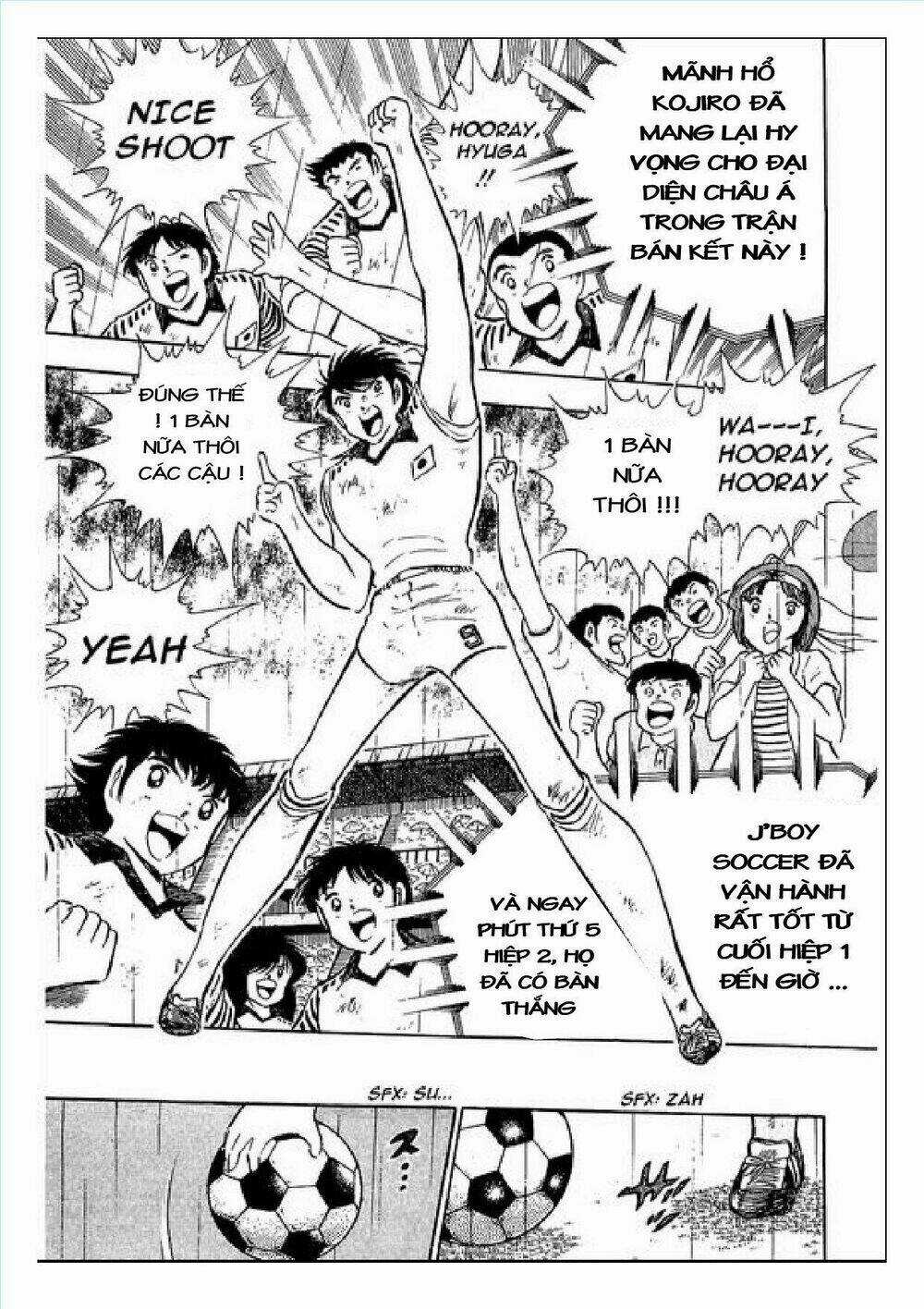 Captain Tsubasa : J Boy's Challenge Chapter 15 trang 85