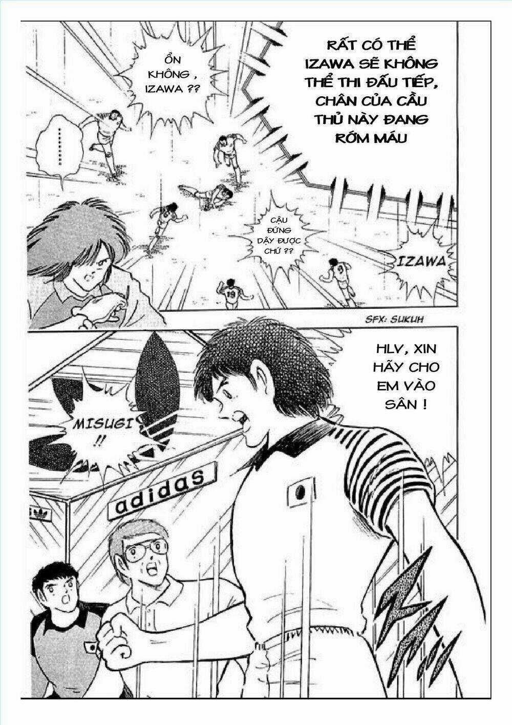 Captain Tsubasa : J Boy's Challenge Chapter 15 trang 97