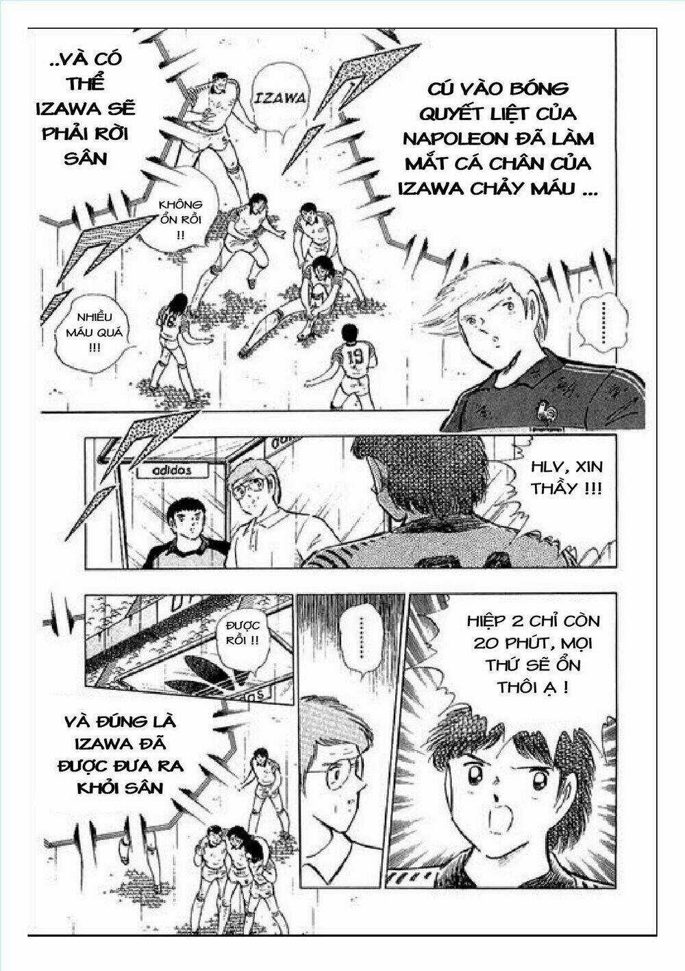 Captain Tsubasa : J Boy's Challenge Chapter 15 trang 99