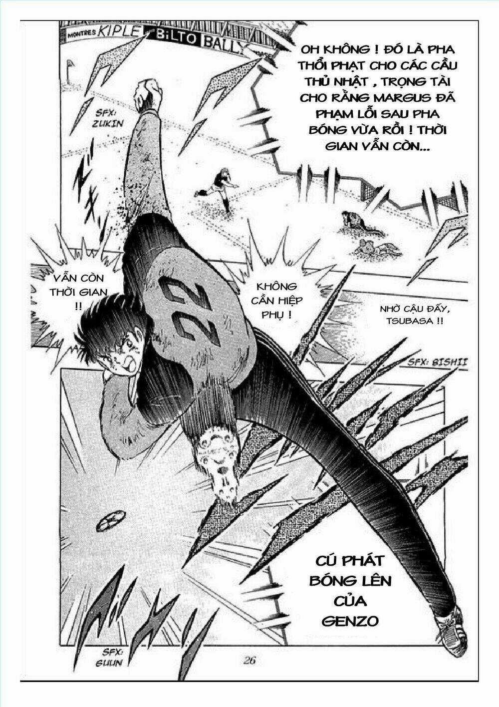 Captain Tsubasa : J Boy's Challenge Chapter 24 trang 25