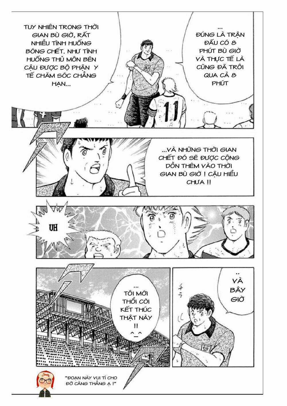 Captain Tsubasa: Rising Sun Chapter 102 trang 17