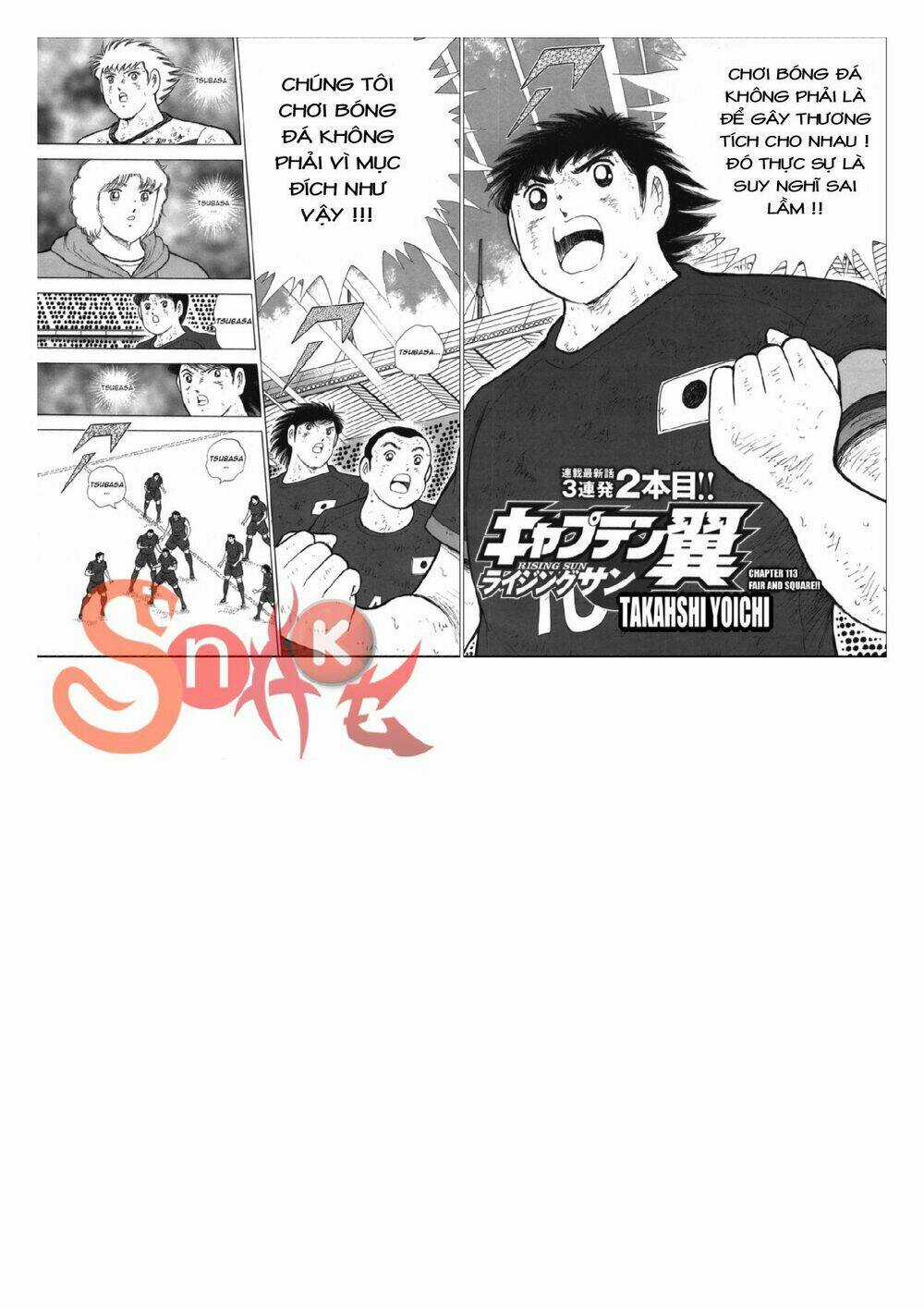 Captain Tsubasa: Rising Sun Chapter 113 trang 2