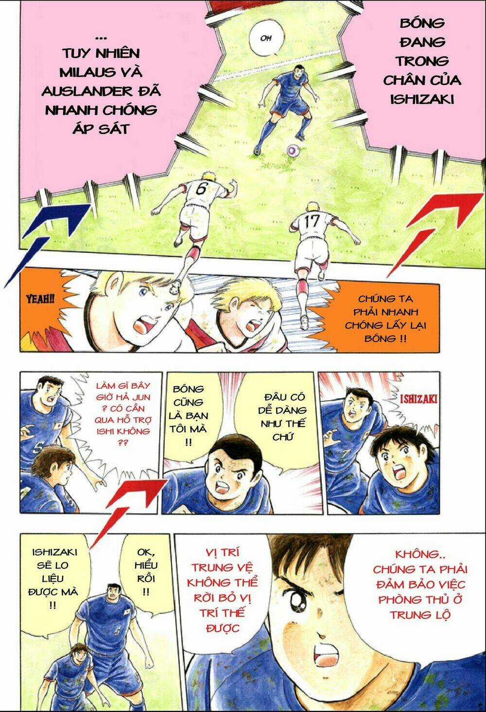 Captain Tsubasa: Rising Sun Chapter 115 trang 3