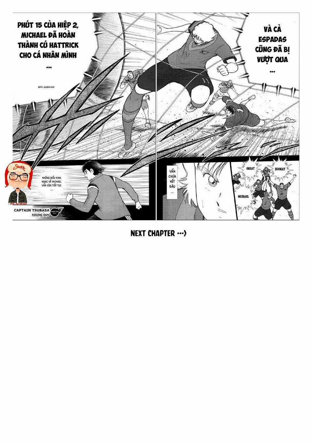 Captain Tsubasa: Rising Sun Chapter 121 trang 44
