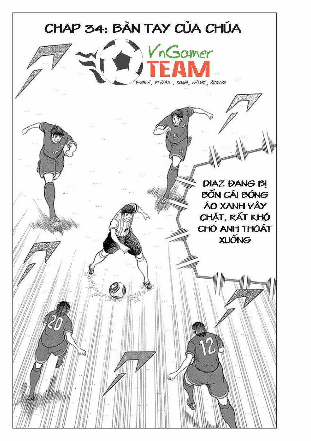 Captain Tsubasa: Rising Sun Chapter 34 trang 2